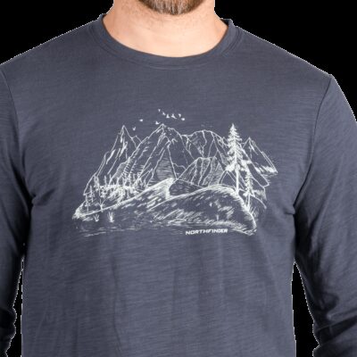 Pánske tričko z organickej slub bavlny EMBER 10