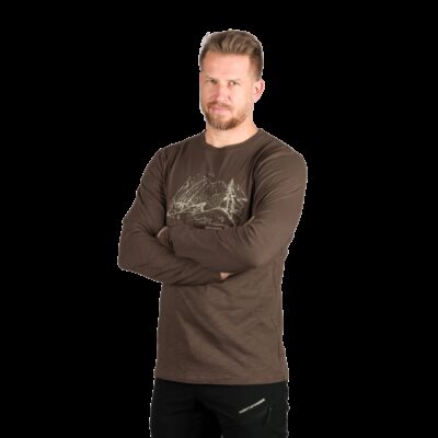 Pánske tričko z organickej slub bavlny EMBER 18