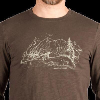 Pánske tričko z organickej slub bavlny EMBER 19