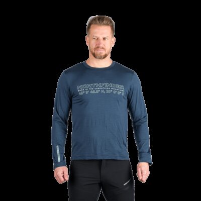 Pánske dlhorukávové tričko z merino zmesi ERNESZT 13