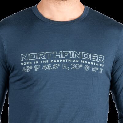 Pánske dlhorukávové tričko z merino zmesi ERNESZT 17