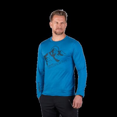 Pánske dlhorukávové merino tričko ERNO 4