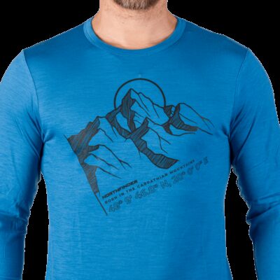 Pánske dlhorukávové merino tričko ERNO 5