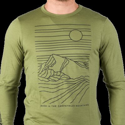 Pánske dlhorukávové merino tričko ERNO 8