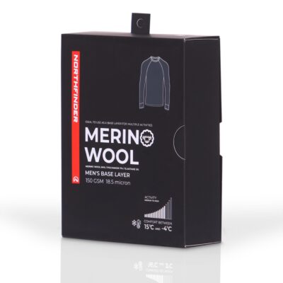 Pánske merino tričko- základná vrstva ED 8