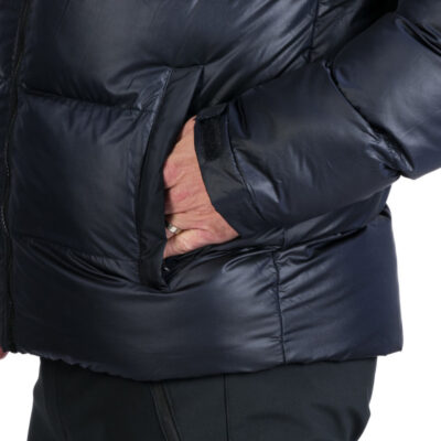 Pánska lesklá trendy bunda ELIO – Obrázok 7