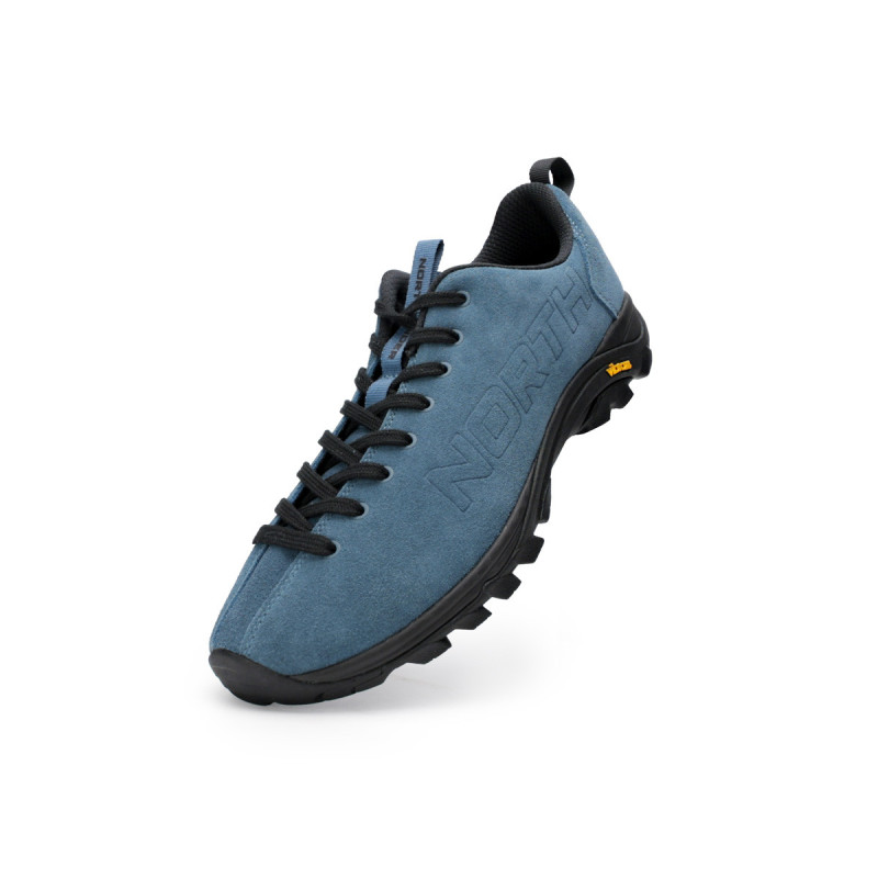 Pánske ľahké topánky Hiking kožené nízke topánky Vibram® TRANGO – Obrázok 6