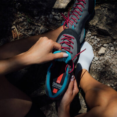 Dámske turistické approach topánky VIBRAM® Megagrip MANASLU – Obrázok 20