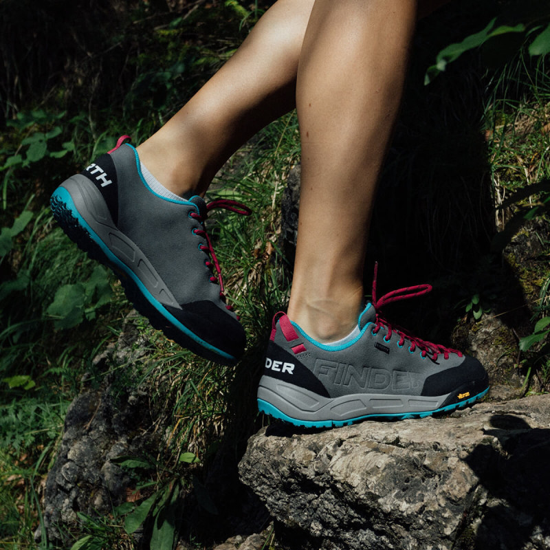 Dámske turistické approach topánky VIBRAM® Megagrip MANASLU – Obrázok 22