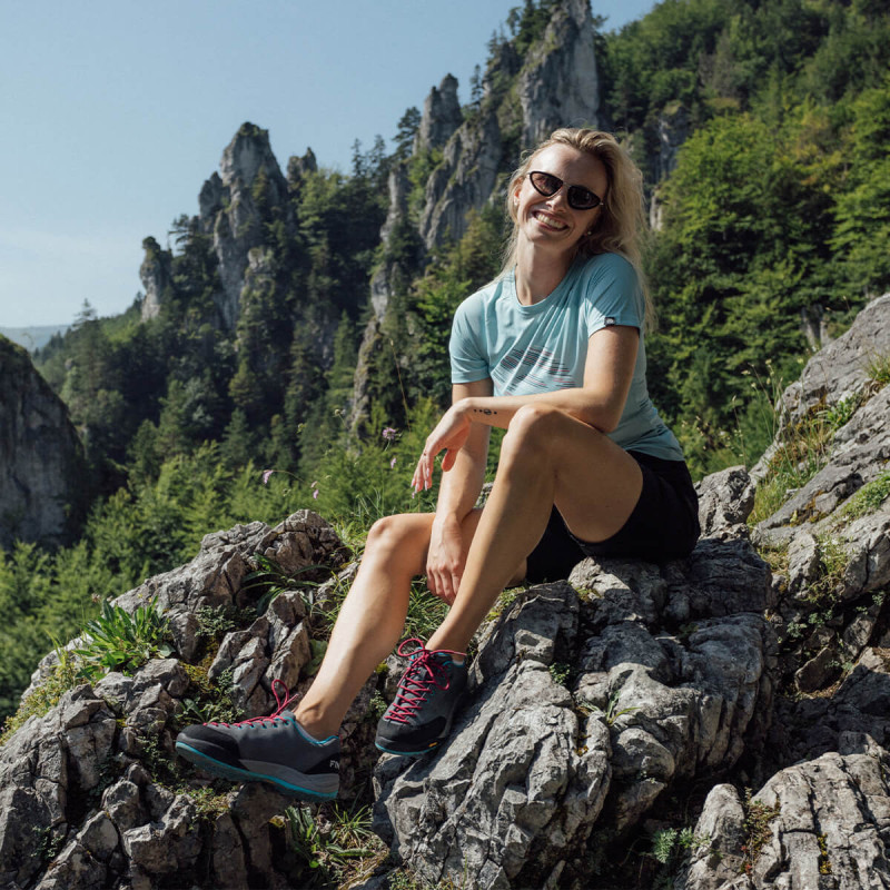 Dámske turistické approach topánky VIBRAM® Megagrip MANASLU – Obrázok 23