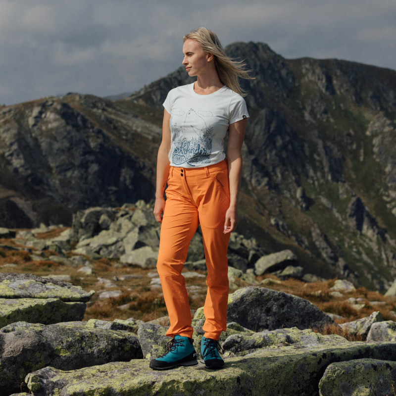 Dámske turistické priedušné tričko MABLE
